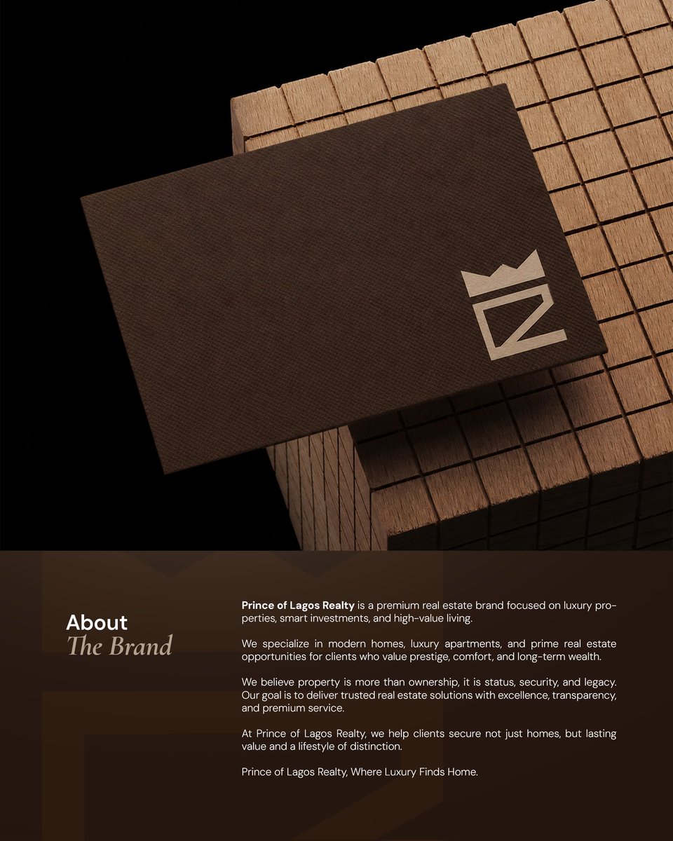 OssomPerfect's tweet photo. @StephanieInii Brand Identity Project for a Real Estate Brand 
Just released the project yesterday https://t.co/hVscaaMoR3