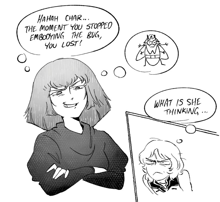 frooter_tooter's tweet photo. Bug girl Haman Karn 2: Zeon bugz
#Gundam https://t.co/LCL0UVAm0x