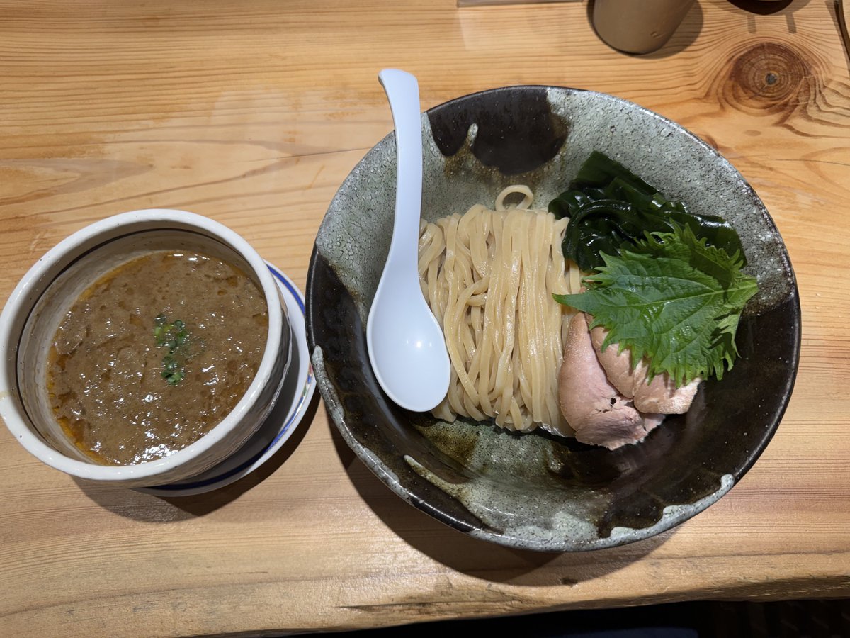 stonecatMQ's tweet photo. 麺也時しらず　大井町本店
つけ麺 https://t.co/nbffconYZK