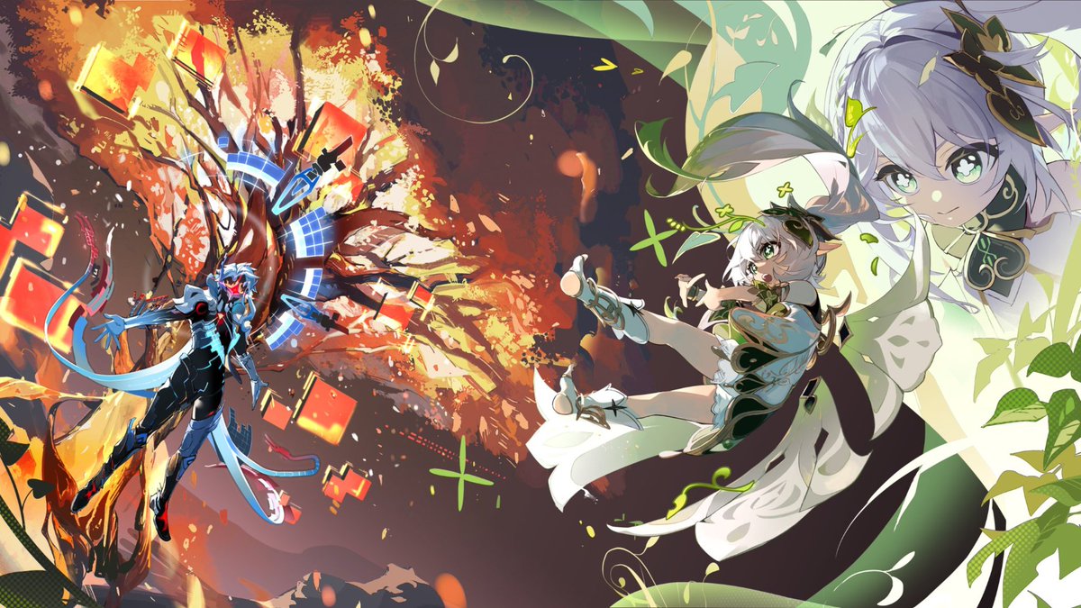 D0TT0R3's tweet photo. NEW OFFICIAL ART WHICH HAS BEEN COMMISSIONED BY HOYO🚨🚨 https://t.co/Y9g7fSA3qq