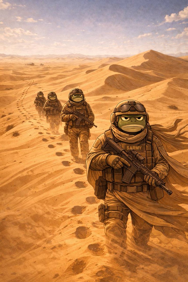 raheez1597's tweet photo. @SolBullishDegen I scroll through charts all day, but the $ARMY chat is where the story is. People sticking together, sharing info, not panicking… that’s rare.

CA:
3Gdx9LmKZJyciSz3mbge3YKLqskiMG71m1iDMPAwpump https://t.co/bAUTUZM6bq