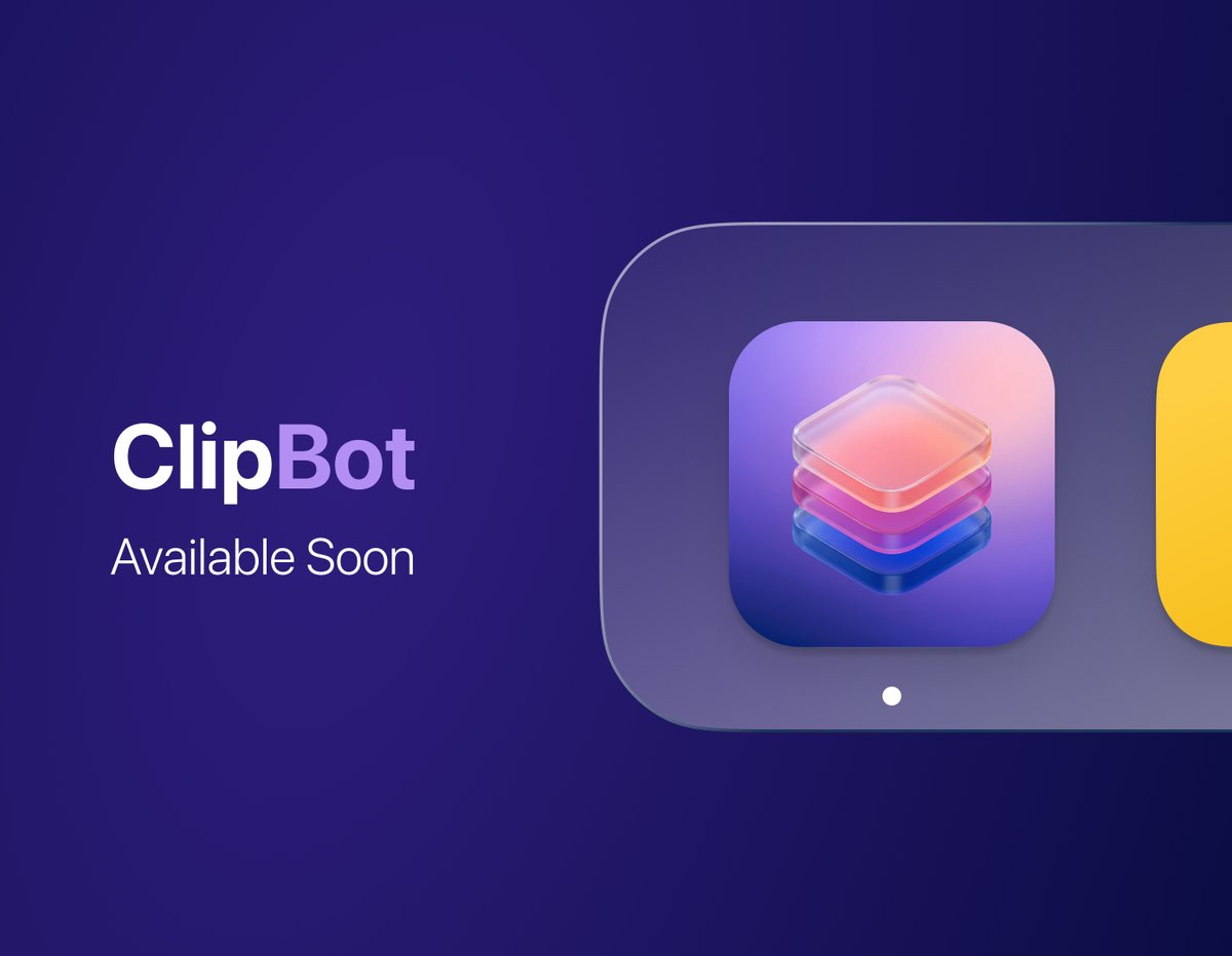 artsvit's tweet photo. Do you like this icon? 👀

I’m exploring a new icon direction for my clipboard manager app and would love to hear your thoughts.

👍 Like it
👎 Not a fan
💬 What would you change? https://t.co/WLzZcENOdw