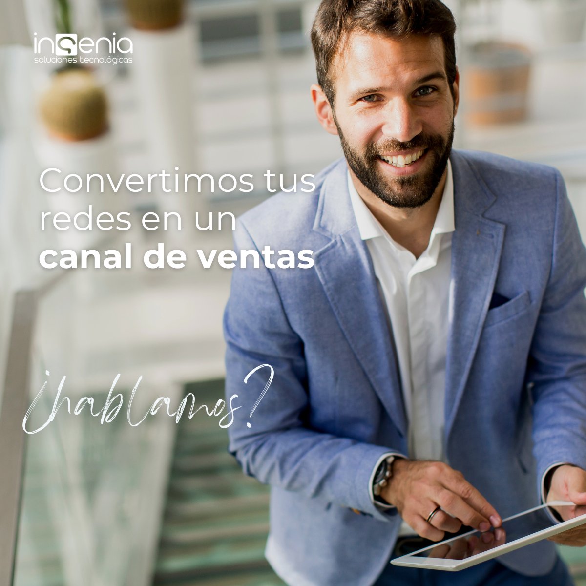 ingeniast's tweet photo. Convertimos tus #redes en un canal de ventas ✔️ Contenido que conecta ✔️ Estrategia clara ✔️ Análisis de resultados 
💬 Deja de publicar… empieza a impactar 👉 https://t.co/2ZH1ENVOKW
#publicidadredes #MarketingIA #ConsultorIA #IA #redessociales #socialmedia #facebookads https://t.co/YRj5Zrr9gX