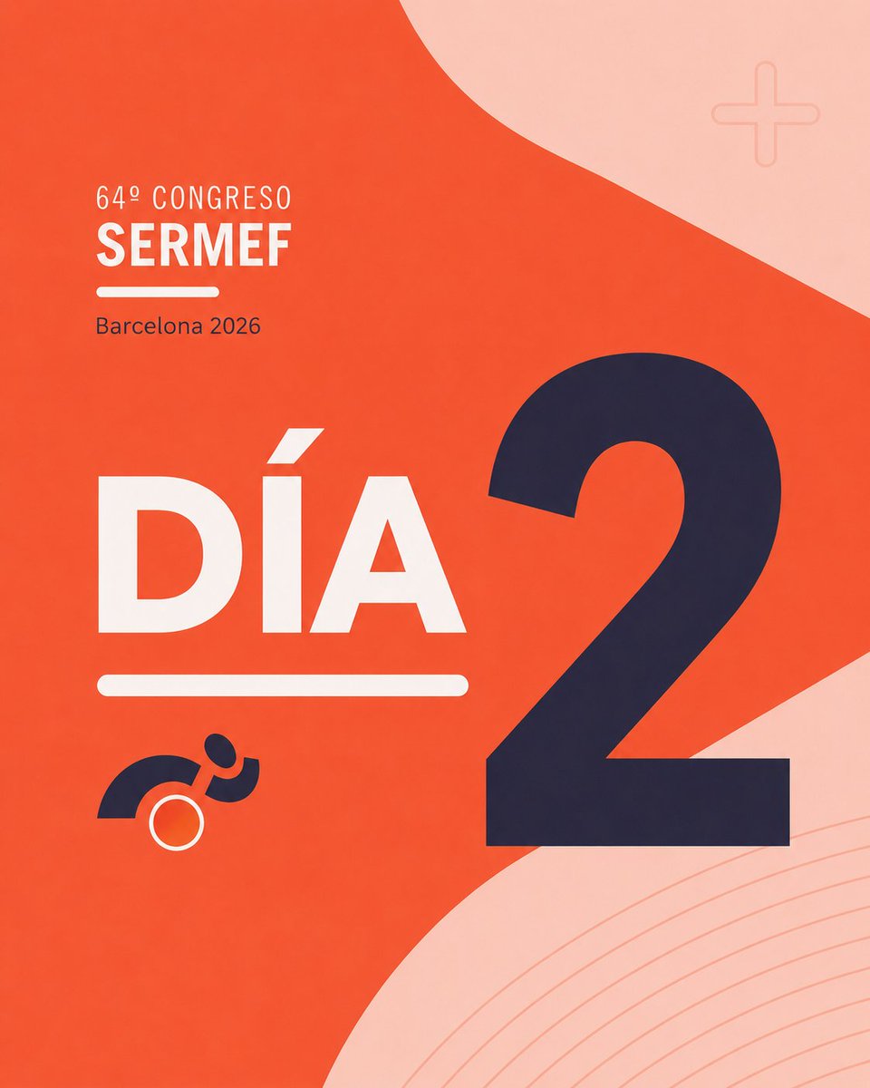 SERMEF_es's tweet photo. 📍 Día 2 · 64º Congreso SERMEF

Ayer seguimos compartiendo ciencia y avances en Barcelona, con sesiones sobre intervencionismo, neurorrehabilitación, suelo pélvico, rehabilitación oncológica, IA, tecnología aplicada y valoración funcional.

Gracias a todos los participantes. https://t.co/ZslNNh0NSO