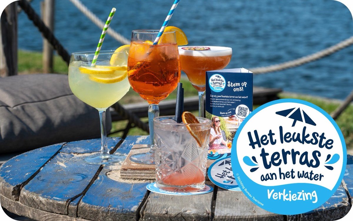 VisitTiel's tweet photo. Stem nu! ☀️ Welk terras verdient volgens jou de titel van leukste plekje aan het water? In onze mooie Tiel hebben we een paar schitterende terrassen waar je heerlijk kunt genieten van het uitzicht.💦 Stem nu: https://t.co/FRvYaBSTCx #leuksterrasaanhetwater #visittiel #uitintiel https://t.co/G4FS1B8Z8X