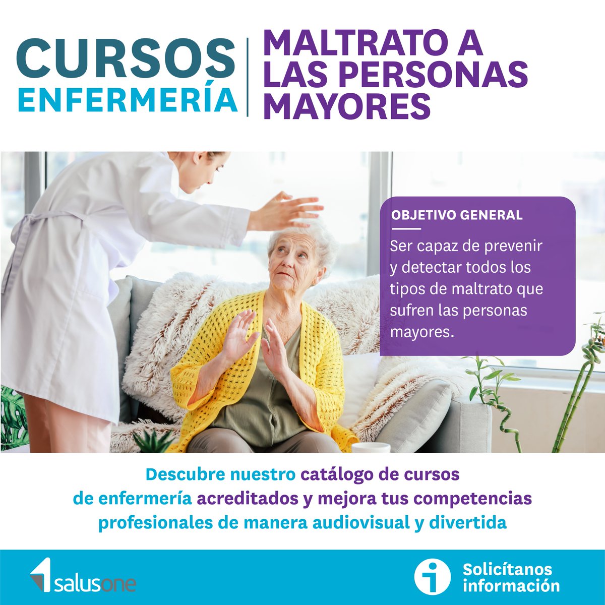 Coenav's tweet photo. 🚨 ¿Sabes detectar todas las formas de maltrato en personas mayores? La prevención y detección precoz son clave en nuestro día a día.

Fórmate en @salusplay.
⏱ 11 horas
📜 Acreditado para enfermeras

¡Inscríbete! 👉 https://t.co/MGjg1hWdis https://t.co/s0pgAo4Poo