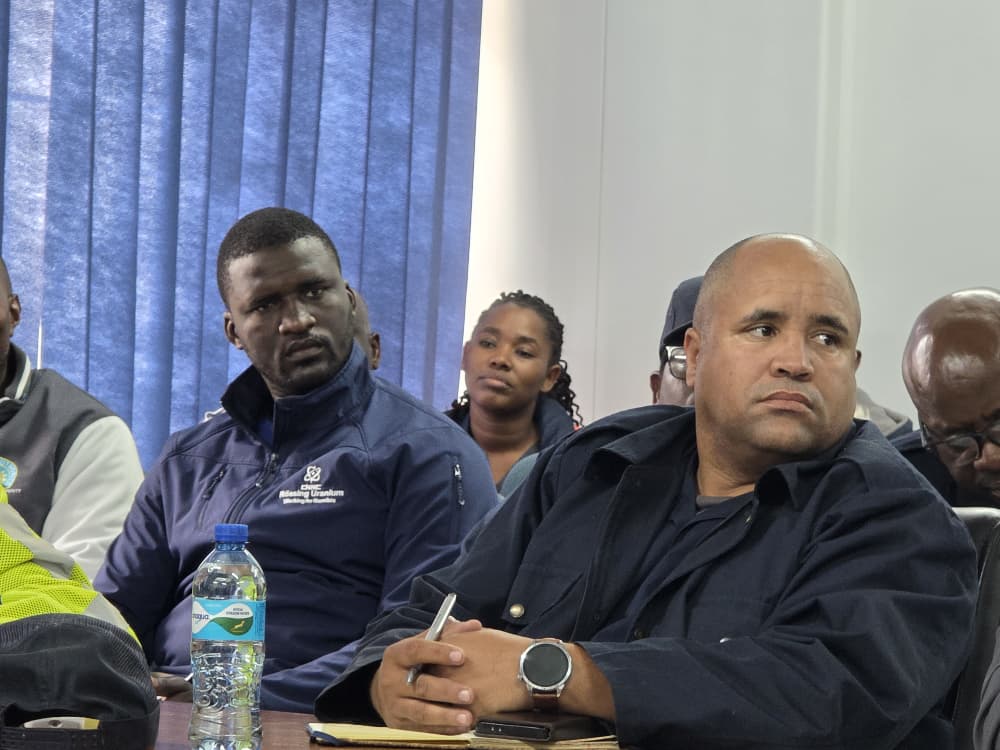 ErongoRC's tweet photo. CRO who serves as the Chairperson of the Erongo Road Safety Forum, Dr. Mupenzeni Ntelamo,  led a stakeholder engagement on 03/06/2026 aimed at revitalising the Forum and ensuring sustained collaboration in addressing road safety matters across the Erongo Region. https://t.co/JJgGT91i6s