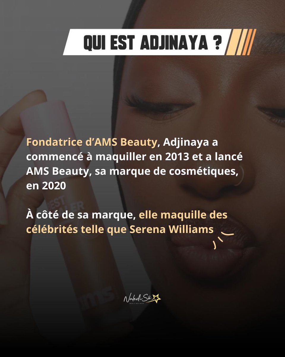 naledi_so's tweet photo. @adjinaya709 a sorti son dernier produit : l’anti-cernes Best Cealer 🥳

Son interview est disponible sur notre chaîne YouTube : https://t.co/cUrOy9XMFg

#entrepreneuriatfeminin #successstory #amsbeauty #bestcealer #beautybrand https://t.co/WQpmfQLDJr
