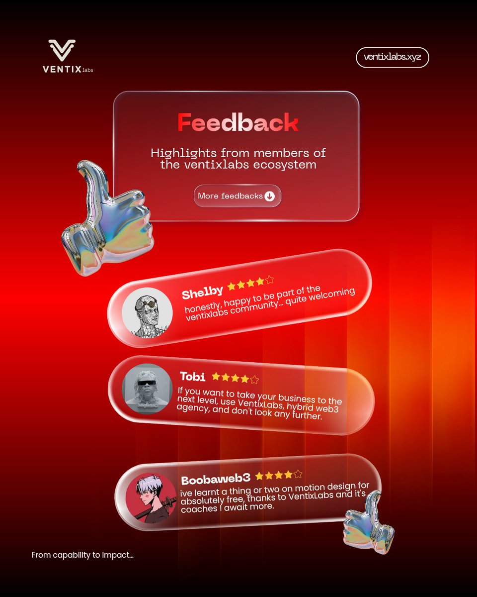 ventixlabs's tweet photo. Information is everywhere.

Applied knowledge is rare.

Our recent coaching session was designed to bridge that gap, helping creators and builders understand the systems behind great content, effective social media management, and impactful motion design.

The feedback speaks for itself.

Join the community now --> https://t.co/hGIw63ccpK