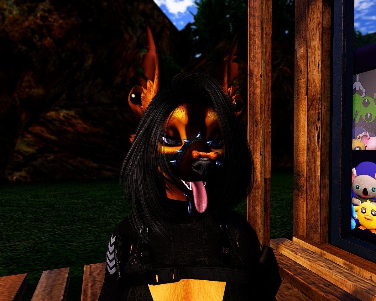 ZombieBunJuni's tweet photo. Lookie lookie, I made a cute shep~!
🐕🖤✨

#slfurry #furry #puppygirl https://t.co/HFYY6sEdZg