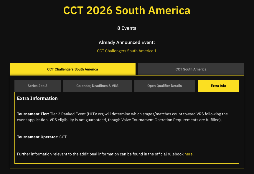 Champion of Champions Tour CS2 tweet media