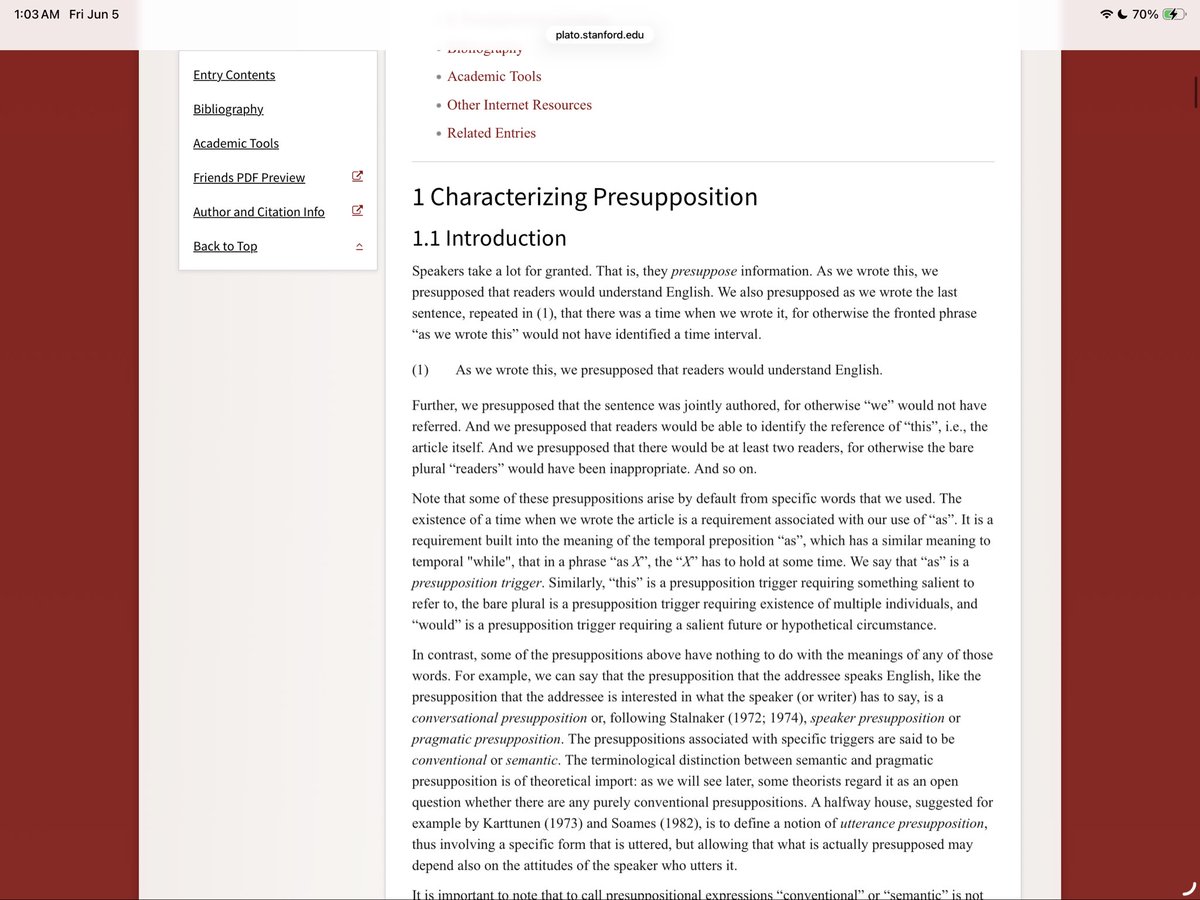 JWaynoze's tweet photo. @Alec_Zeck None of these are presuppositions 
You are absolutely correct. But people have begun using the word presupposition to simply mean assumption. https://t.co/QrfUHwvPP8