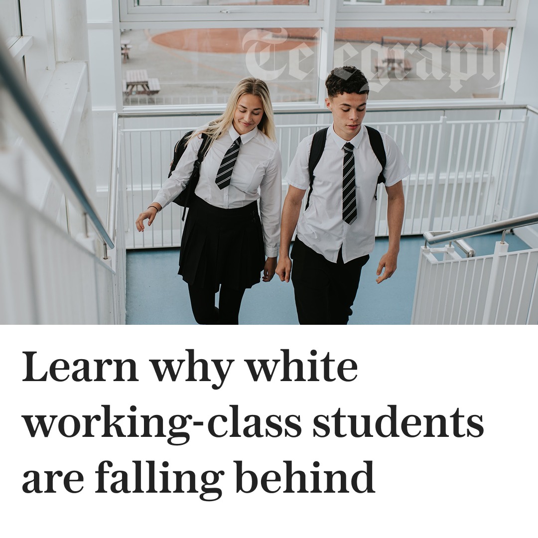 Telegraph's tweet photo. Families from other backgrounds are securing sought-after places amid intense competition. Kristina Murkett explains why.