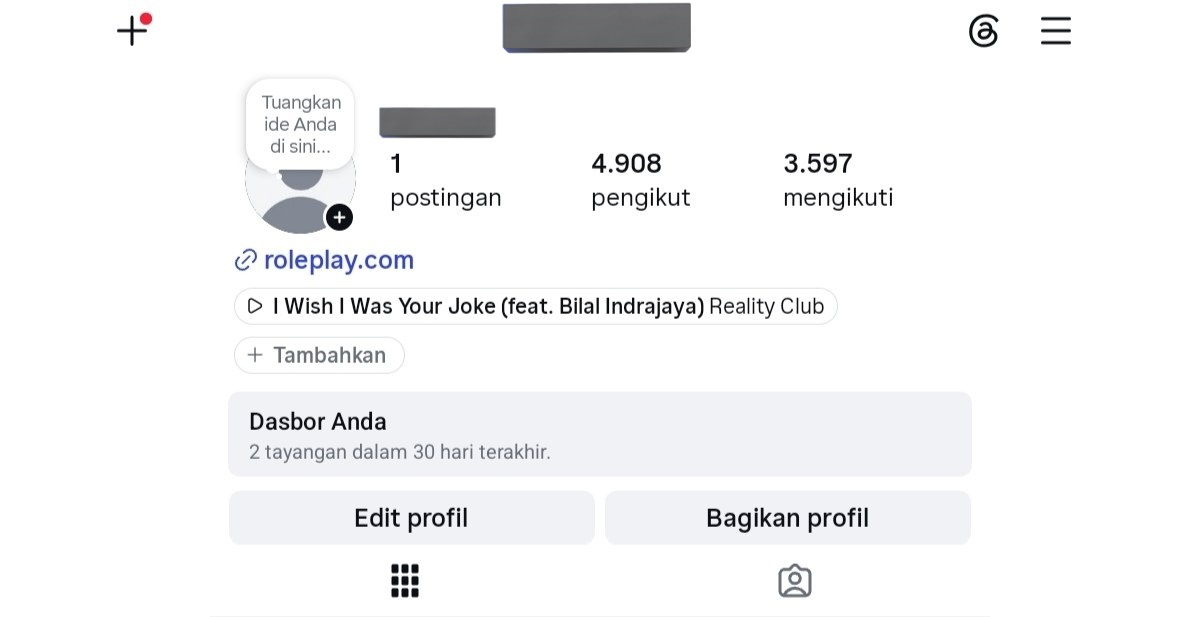 Narxsis's tweet photo. WTS ACC IG (INSTAGRAM) BEKAS RP Y20, 150K (BU) 
—WAJIB GANTI DATA

payment all ewallet + avrek, bisa dm atau chat ke tele https://t.co/YHwmTCQk7w (fsr)

 #zonauangㅤ #zonajajan
wts wtb acc ig akun instagram https://t.co/DrxgX6N6GM