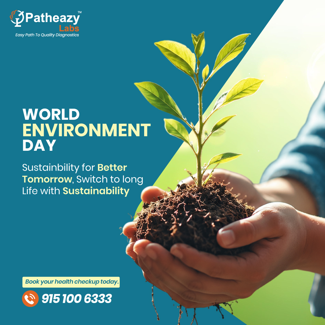 PatheazyLabs's tweet photo. A healthier planet starts with healthier choices.

This #WorldEnvironmentDay, let's protect nature, embrace sustainability, and create a greener future for generations to come. 💚

📞 Book your Health Package: 9151006333

#PatheazyLabs #EnvironmentalAwareness #saveourmotherland https://t.co/35BXExi1jO