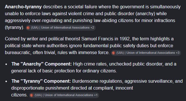 notbashprompt's tweet photo. The only solution is a revolution of the people dismantling from the bottom up at every level.

The storm troopers running the day to day bureaucratic offices must go first.

By ballot or by push of bayonet, Europe must be free of the anarcho-tyranny.

(For those unaware, here’s the definition of anarcho tyranny, which sums up almost all western nations.)