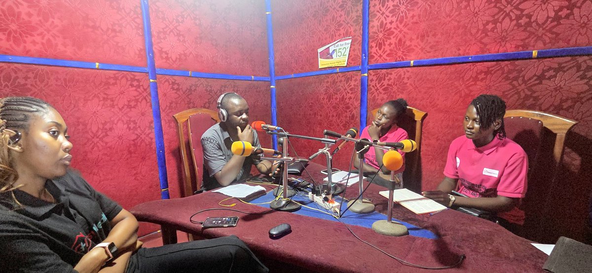 EasyHealth10's tweet photo. Last week, two of EasyHealth's Y-PAC leaders, trained under the Youth Participation for Advocacy and Change in Sexual and Reproductive Health Rights project, stepped into the studio alongside our Communication and Advocacy Officers for a powerful 15-minute radio talk. https://t.co/tAOXDtm9ry