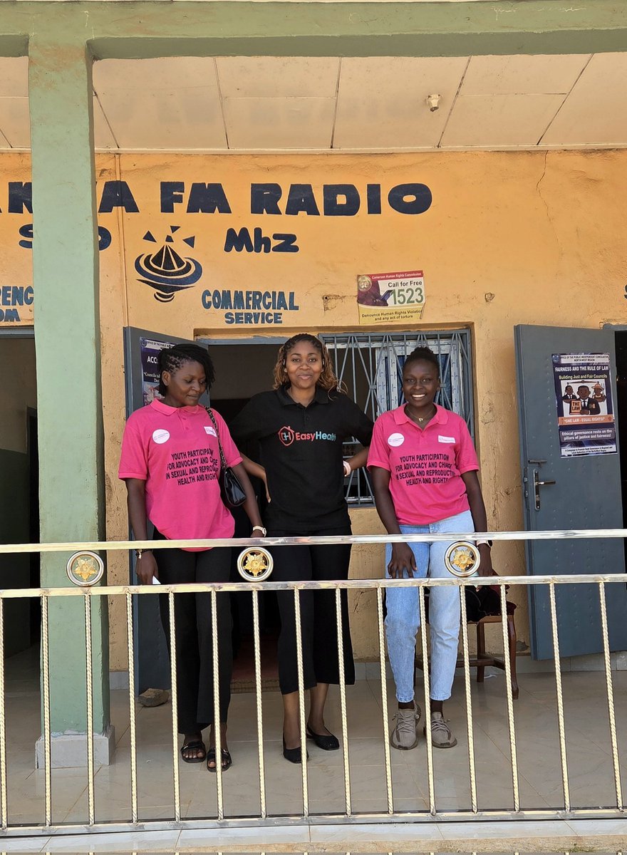 EasyHealth10's tweet photo. Last week, two of EasyHealth's Y-PAC leaders, trained under the Youth Participation for Advocacy and Change in Sexual and Reproductive Health Rights project, stepped into the studio alongside our Communication and Advocacy Officers for a powerful 15-minute radio talk. https://t.co/tAOXDtm9ry