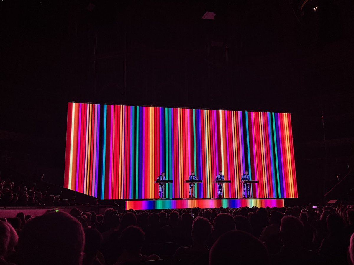 GrahamAddison7's tweet photo. I still have my vinyl copy of Man Machine by @kraftwerk  which I bought approaching 50 years ago and enjoyed a brilliant performance by them yesterday at the @RoyalAlbertHall. https://t.co/BfBU2pTrFA