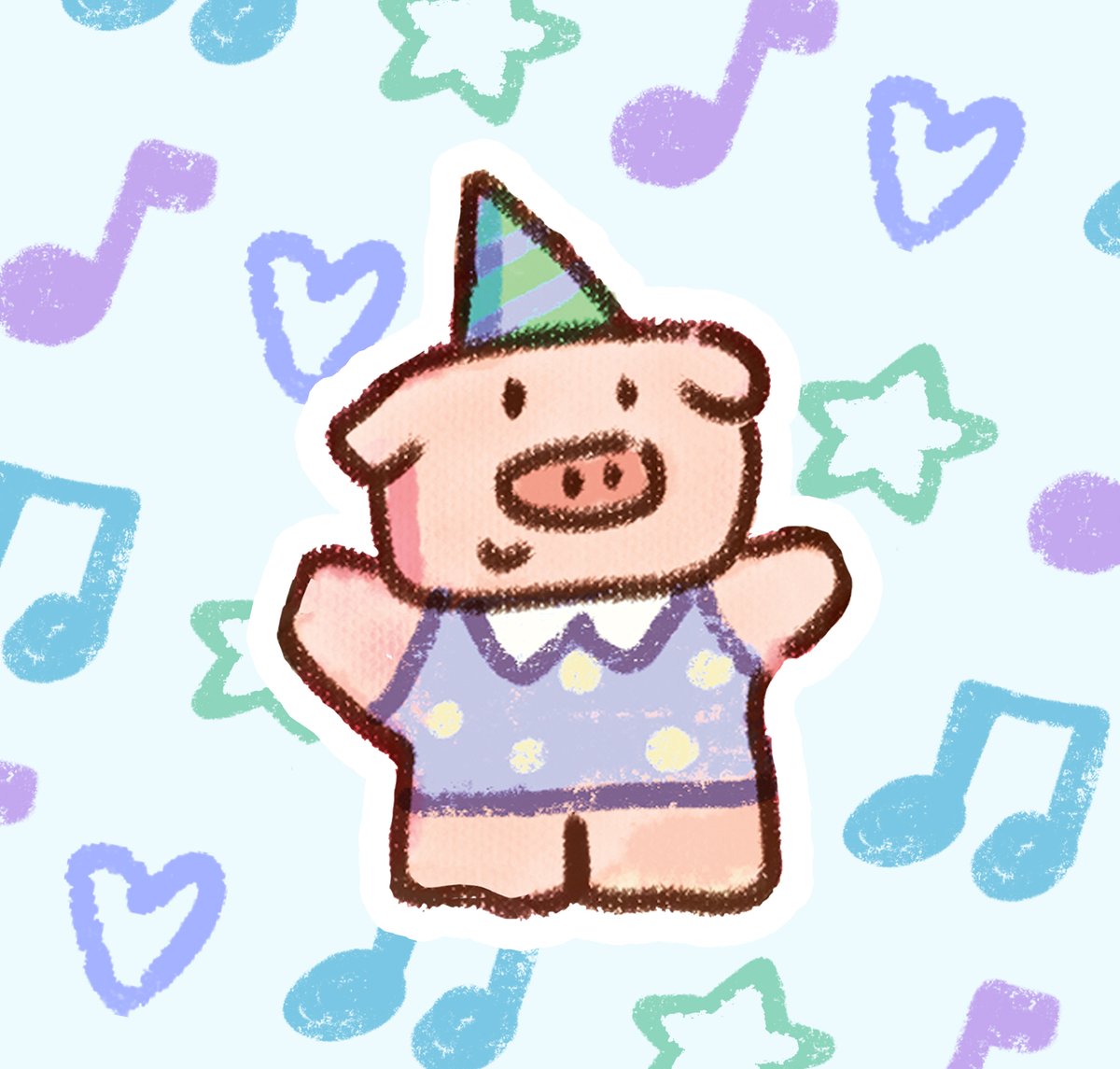 Meatball_Studio's tweet photo. 6月のアイコン＆壁紙🍰 Meatballのハッピーパーティー〜
🎈パーティーの楽しさは、アイコンを着替えることからスタート！🥳
🎉友達もパーティードレスを着て準備万端〜
✨ みんなの6月が、このパーティーみたいに甘くて超ハッピーなものになりますように！
#オリジナルイラスト #待受画面 #アイコン https://t.co/5jFIYDfqRA