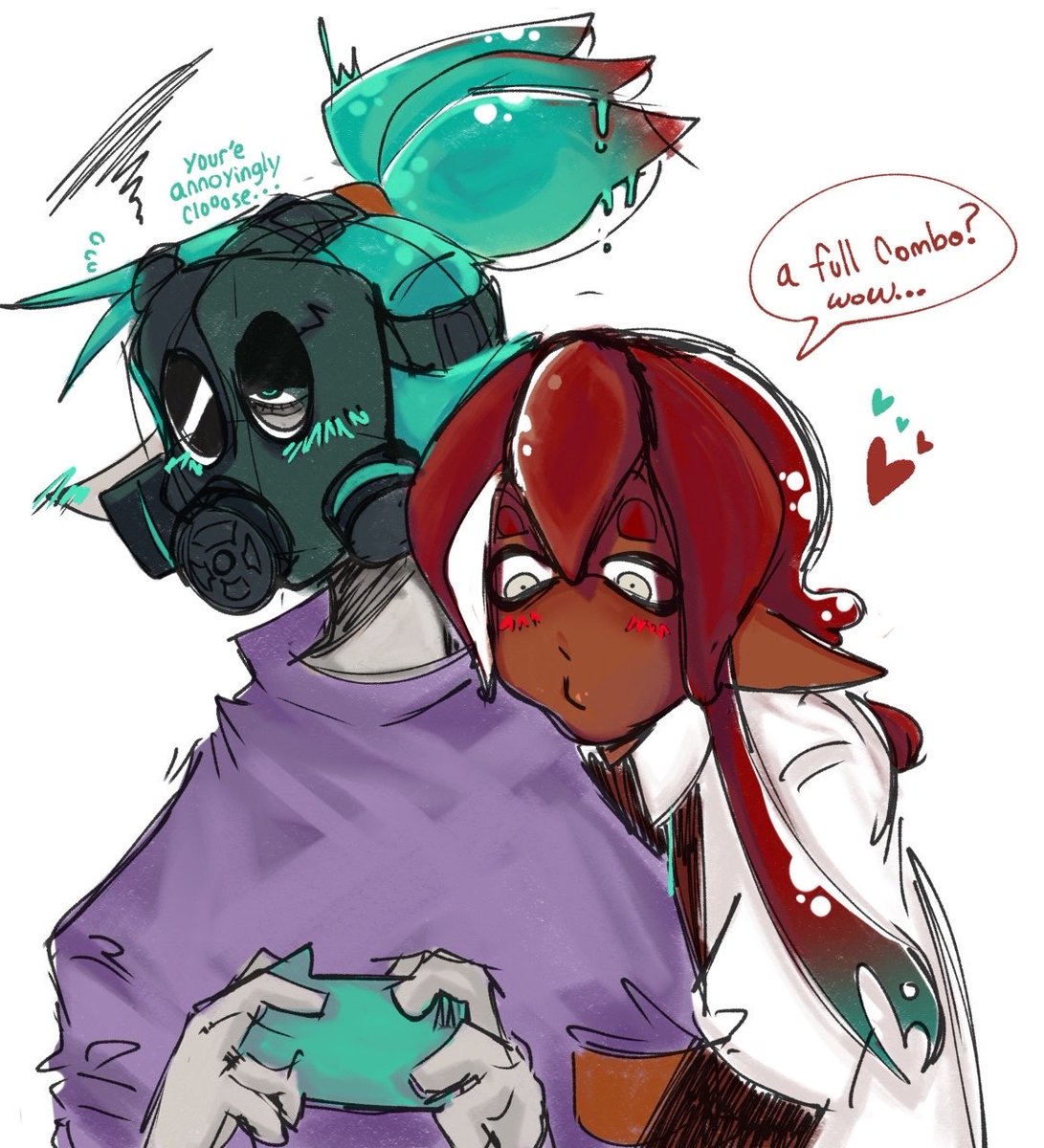 DECOSPLAT's tweet photo. valmask doodle while I work on other stuff https://t.co/JyDfqlkEpX