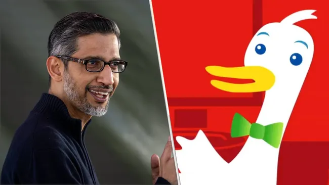 BuildFastWithAI's tweet photo. Google: "People love AI Mode."

Also Google users: *traffic to DuckDuckGo's
"No AI" search page triples*

The gap between what tech CEOs say on earnings calls
and what users actually do has never been wider.

DuckDuckGo isn't even anti-AI.
They just let you choose.

Turns out that's a competitive advantage now.