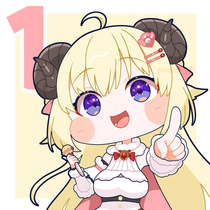 わためぇ誕生日カウントダウン2026 あと1日 #つのまきあーと