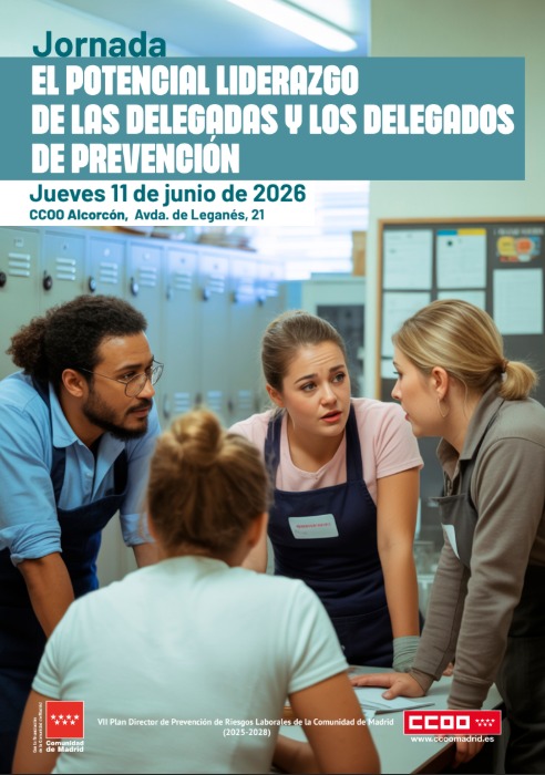 ccoooestemadrid's tweet photo. La prevención también se organiza ✊

El 11 de junio en CCOO Alcorcón celebramos la jornada
“El potencial liderazgo de las delegadas y los delegados de prevención”.

Más herramientas y más fuerza sindical para defender la salud laboral.

📍 Avda. de Leganés, 21 #Alcorcón https://t.co/V23R9lZuPH