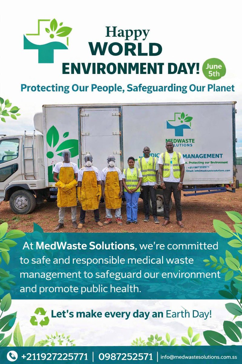 MajangChien's tweet photo. Through safe and compliant biomedical waste management, MedWaste Solutions strives to reduce the impact of healthcare waste on ecosystems, promote sustainable practices, and inspire collective responsibility for a cleaner, greener future.
#EnvironmentalAwareness #WED26 https://t.co/ESJRk8dr3v