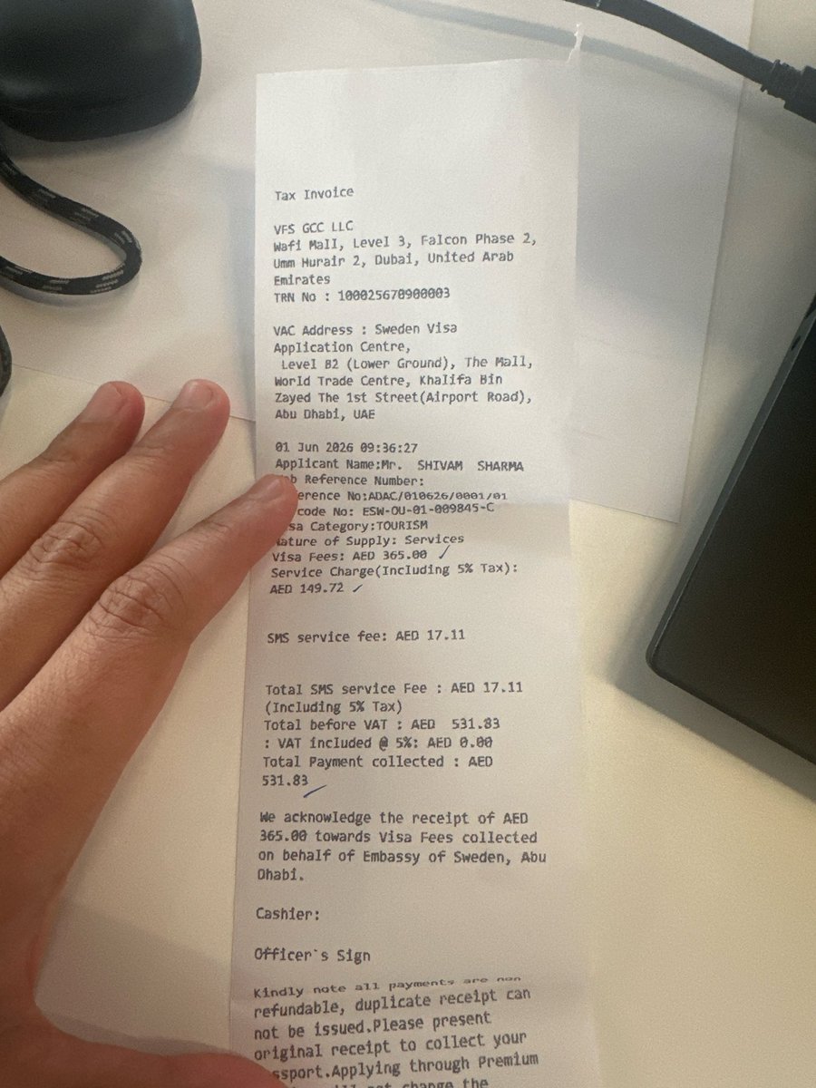 theweb3sharma's tweet photo. @vfsglobalcare please share the update on my documents

It’s been 5 days and no update so far, thanks https://t.co/I16P2IVFZF