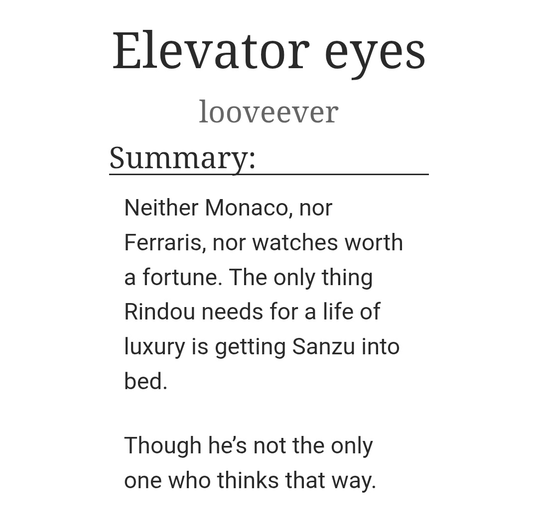 L00VEEVER's tweet photo. ELEVATOR EYES

rinzu mixed with formula 1 and jealousy. mmm these two have driven me crazy. window sex and the possessiveness of two idiots in love!! (monaco grand prix is this weekend 🥵)

requested by Saewich ♡

🔗: https://t.co/Ij8ix2SAgz https://t.co/PYkoPH5Wpr