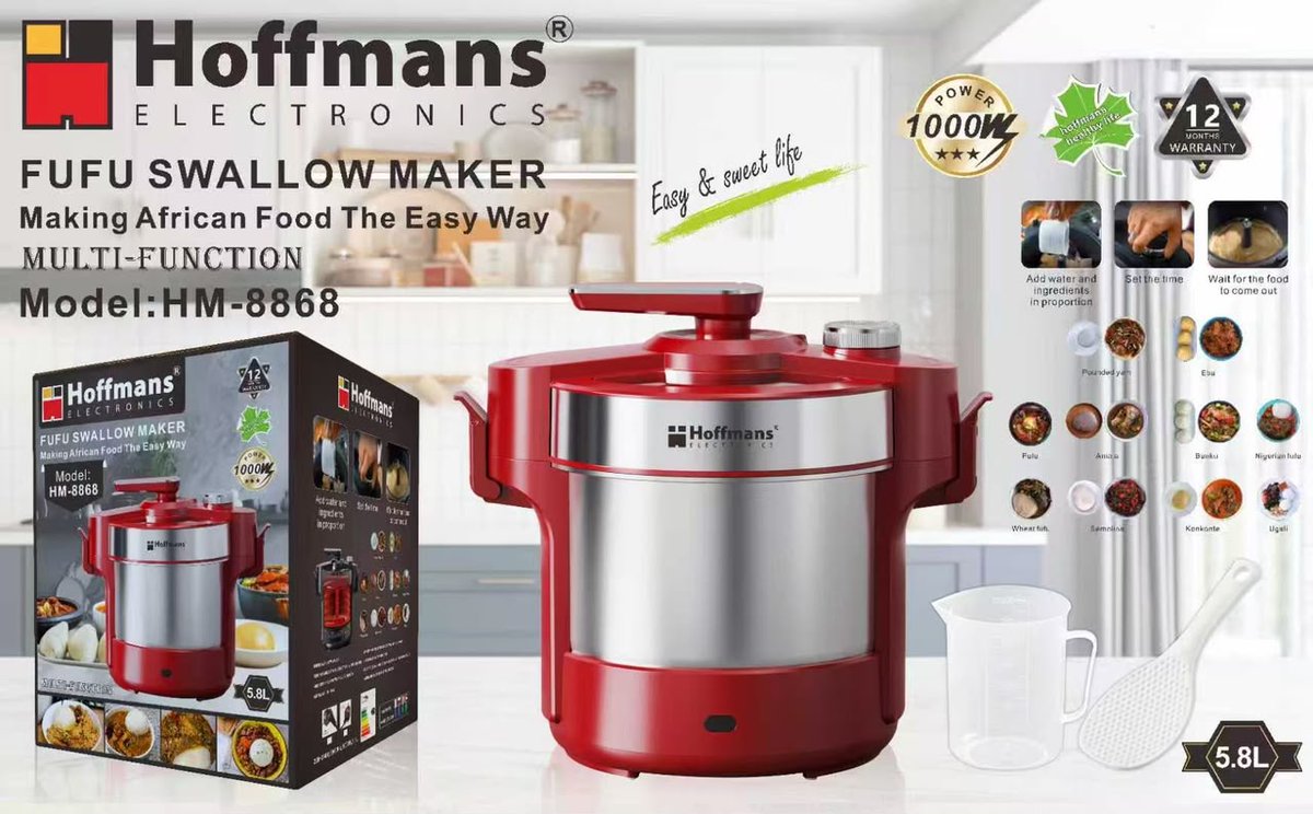 bridgyEssien's tweet photo. Hoffmans Swallow Maker 

Price: 85,000

Lagos and Nationwide delivery 
To order; https://t.co/7tjWbbr7Vz https://t.co/oVfDxOZ68s