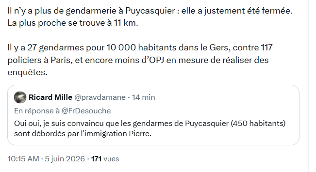 FrDesouche's tweet photo. Derrière le supplice de Lyhanna, il y a aussi le sujet de l’abandon total de la France périphérique, dans tous les domaines, par l’État.

Ne nous en prenons pas à des lampistes. https://t.co/EjpGUGWwUN