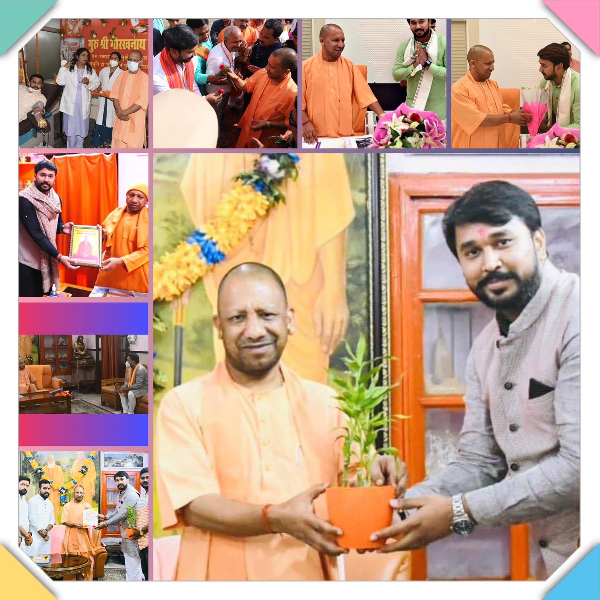 purusharth_bjp's tweet photo. उत्तर प्रदेश के यशस्वी एवं लोकप्रिय मुख्यमंत्री आदरणीय @myogiadityanath जी महाराज जी को जन्मदिन की बहुत बहुत बधाई एवं हार्दिक शुभकामनायें 💐💐 @BJYM @myogioffice https://t.co/eTzN4AeNx1