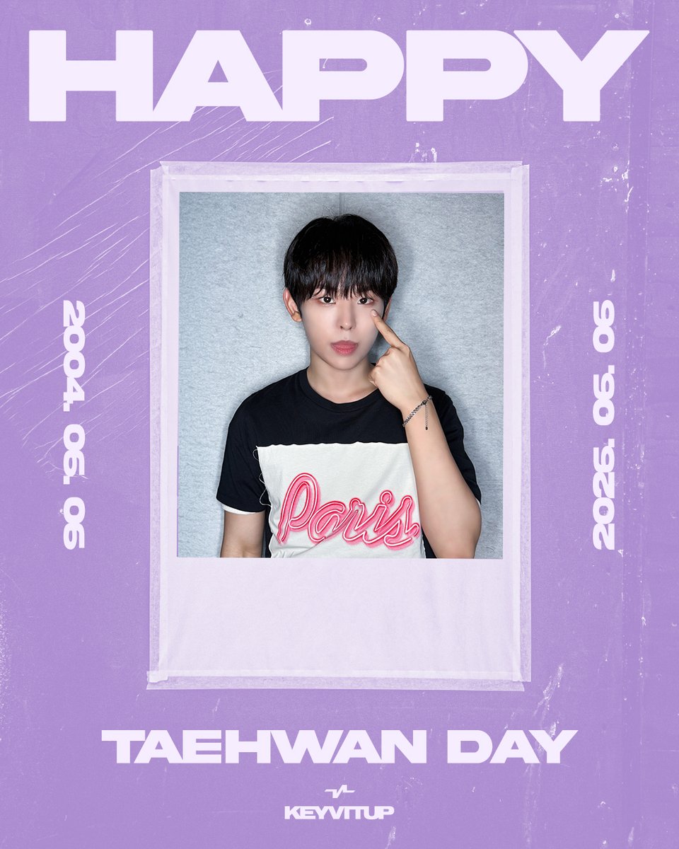 KEYVITUP_inkode's tweet photo. [🎂 ] HAPPY BIRTHDAY TAEHWAN

유월의 청량함을 닮은
태환이의 생일을 축하합니다🎉

#유월의_청량함은_태환으로부터
#JuneShinesWithTaehwan
#TAEHWAN #태환
#KEYVITUP #키빗업 https://t.co/1PJajPIyMD
