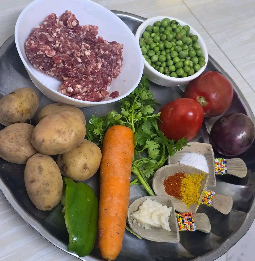 exposeke's tweet photo. This is how to prepare simple minced meat, you can eat with rice or anything you like 😋 https://t.co/nVnyyOXvVw