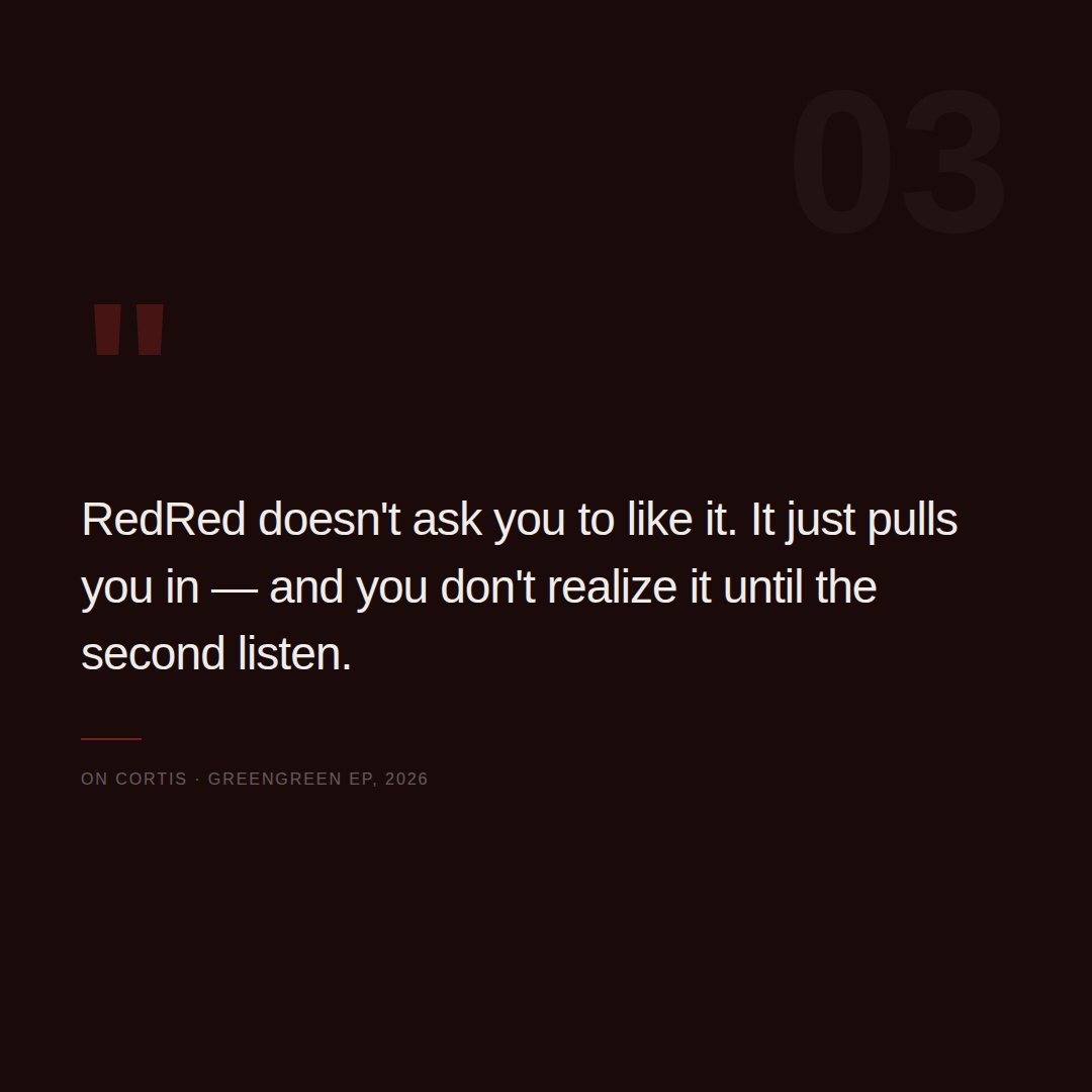 PrinceLama01's tweet photo. k-pop just hits different when the music is actually theirs. CORTIS dropped RedRed and I haven't skipped it once. seeing k-content like this go global is exactly why i'm hyped for BCM2026 in busan 🎬
#BCM2026 #BCMAmbassador #CORTIS #RedRed #GreenGreen #KPop #KContent #Busan https://t.co/aJF2KfHOGE