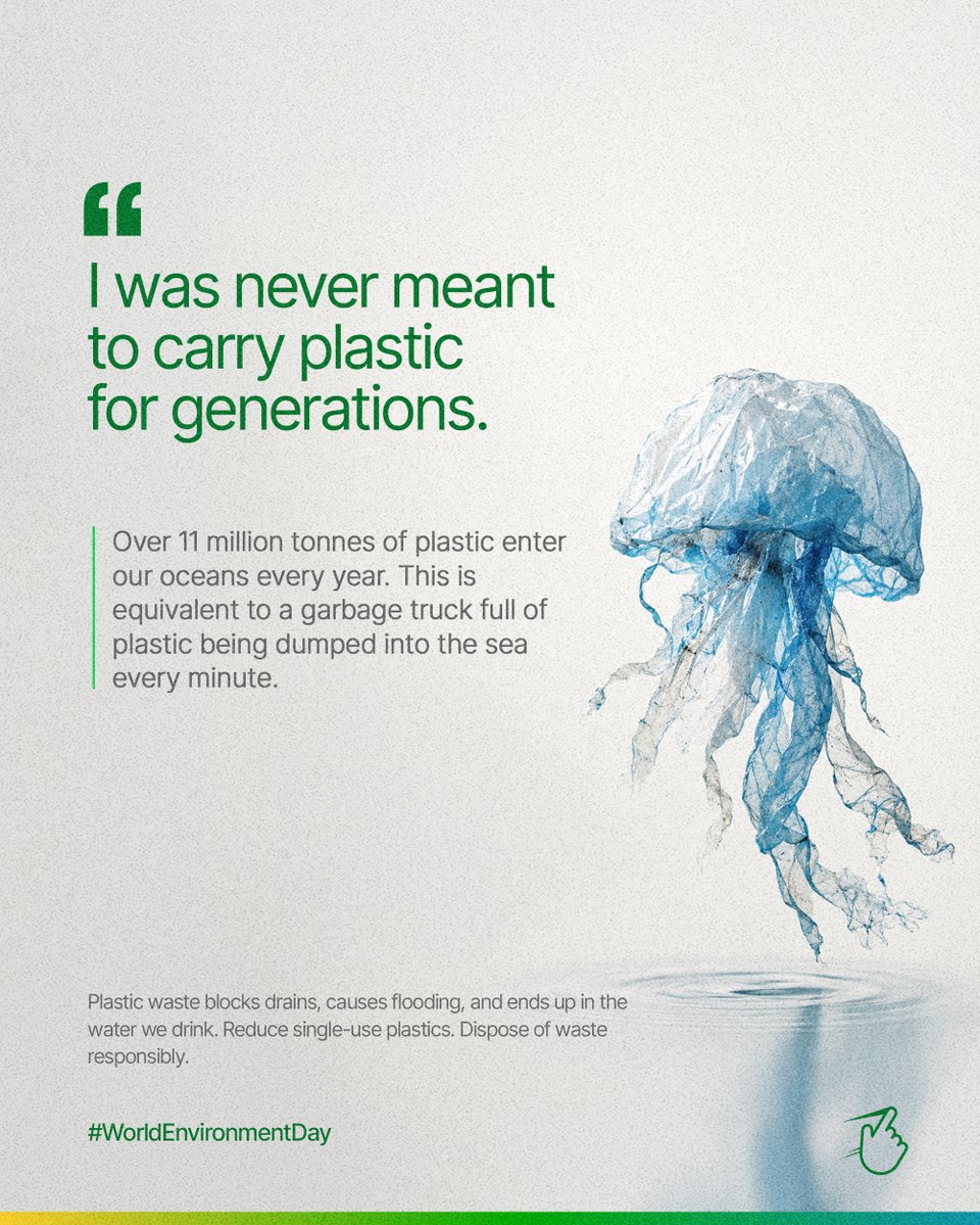Oando_PLC's tweet photo. If the environment could speak, what would it say?​

Perhaps it would ask why oceans are filling with plastic. 
Why forests are disappearing faster than they can recover. 
Why wildlife is losing the places it calls home. 
Why clean air has become something we only notice when it’s gone.
