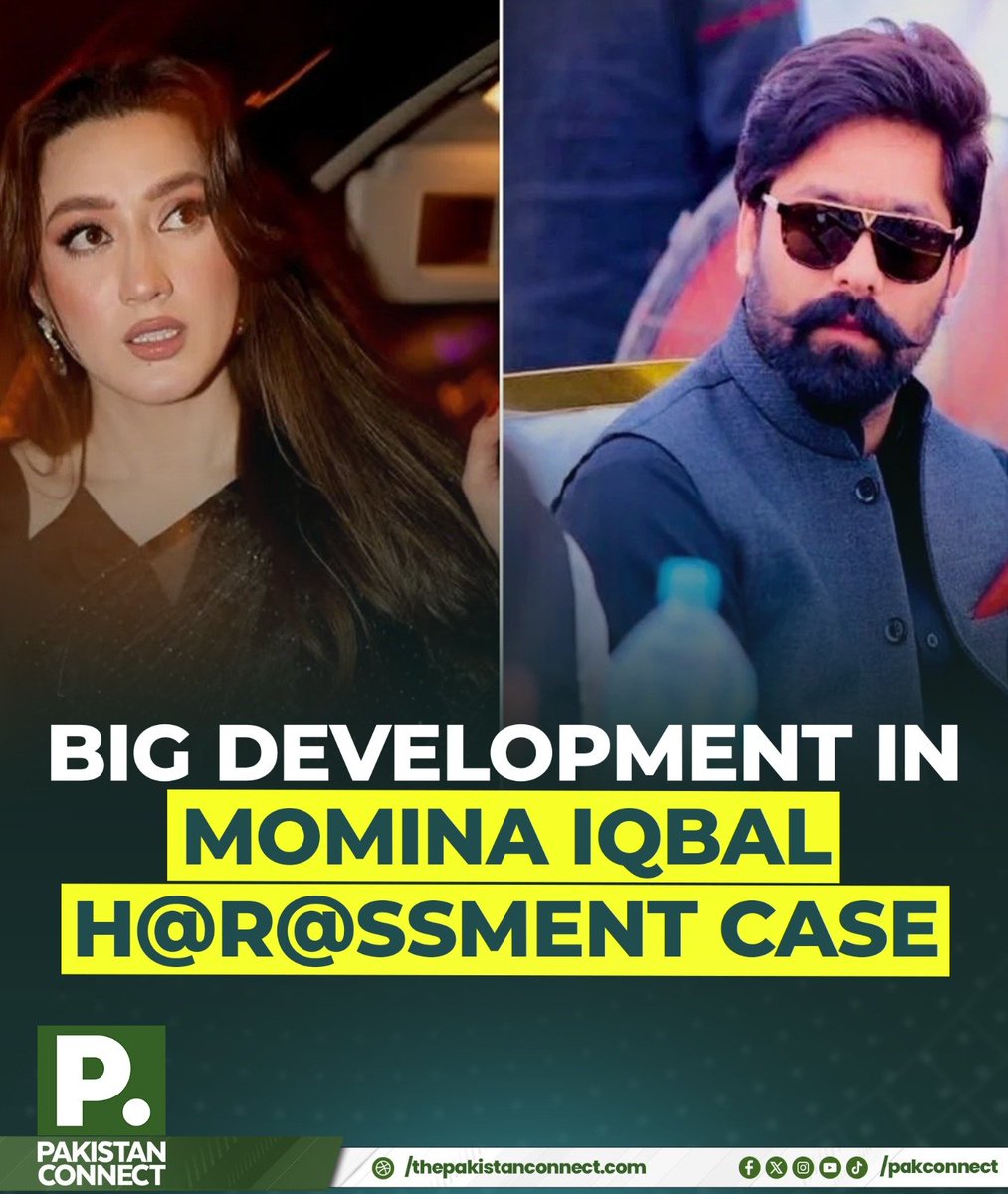 ConnectingPak's tweet photo. NCCIA registered a case against PML-N MPA Saqib Chadhar under the PECA over allegations of cyber harassment against actor Momina Iqbal.

Read more: https://t.co/QcAwUKsKvF #pakistanconnect https://t.co/elES3iqfaV