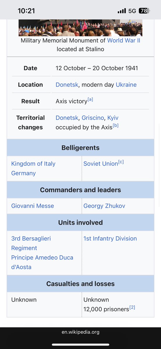 leonardo_f205's tweet photo. @Ingridpilled If you want to talk about Italian victories during Barbarossa, at least mention some real ones, not this bullshit skirmish. https://t.co/ePRi9IEKtW