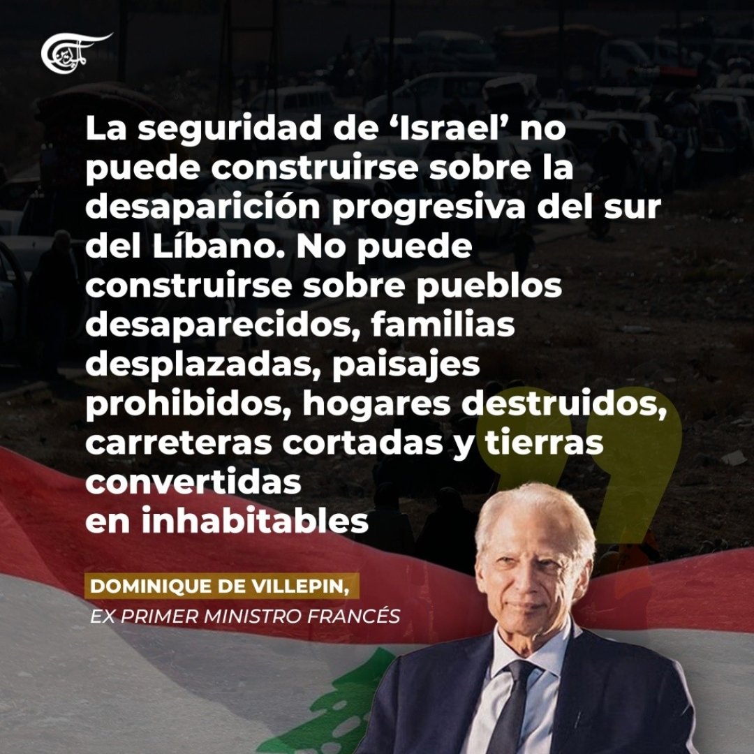 m_simn's tweet photo. Dominique de Villepin: “Si Europa no reacciona ahora, será borrada de la historia”

@Europarl_EN @EU_Commission @ONU_es @vonderleyen @EmmanuelMacron  @bundeskanzler @_FriedrichMerz @POTUS @GiorgiaMeloni @JosepBorrellF 
@Keir_Starmer @kajakallas https://t.co/Ky3aRUf0d0