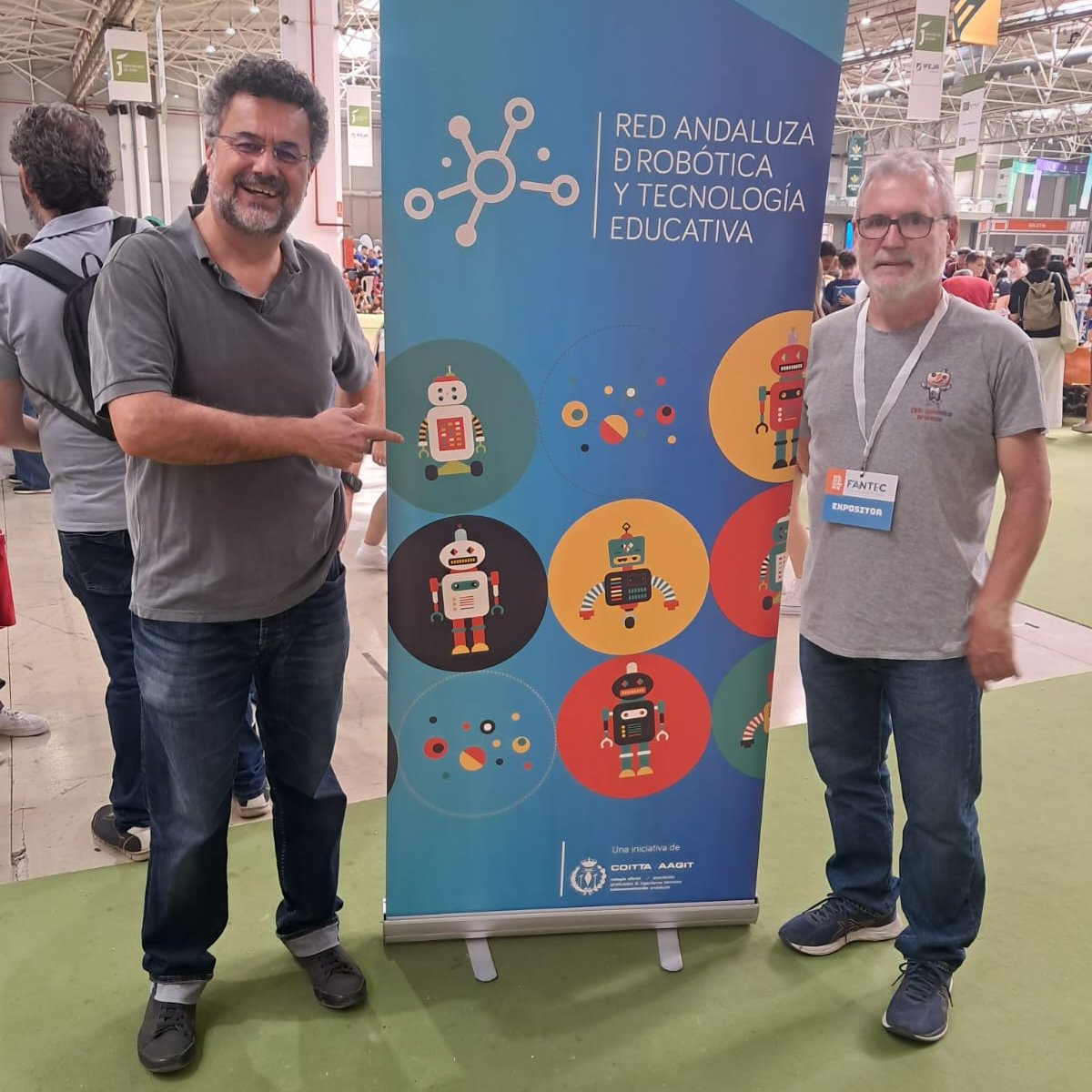 coitta_aagit's tweet photo. 🚀 Más de 2.500 estudiantes y 200 proyectos tecnológicos.

COITTA/AAGIT ha vuelto a apoyar #FANTEC2026, una cita clave para impulsar las vocaciones #STEM en Andalucía.

Además, @anelfernando entregó el Premio Especial del Jurado a Jóvenes Promesas.

➡️https://t.co/qPhW09OuEN https://t.co/4KCV1xctsX