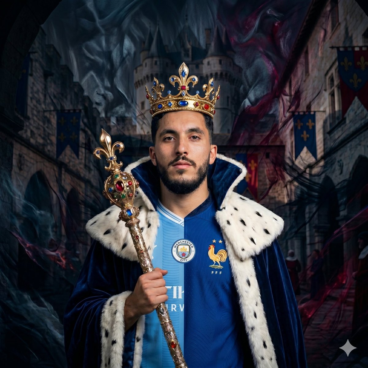 binarythegeek's tweet photo. At this point, Rayan Cherki should be in France's starting XI for the World Cup. The quality is undeniable. 🇫🇷⭐ https://t.co/r08G64bEQ4
