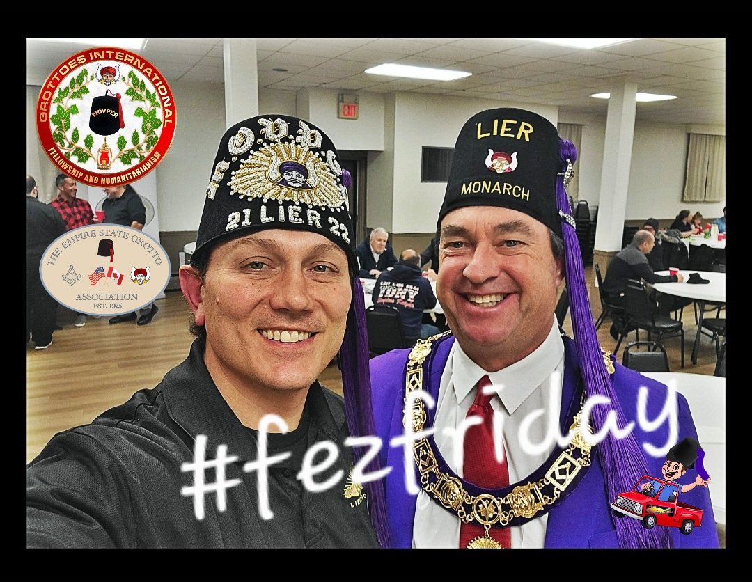 LierGrotto's tweet photo. #fezfriday #Grottoesinternational #ESGA #Grotto #MOVPER https://t.co/VfE6rsIoq1