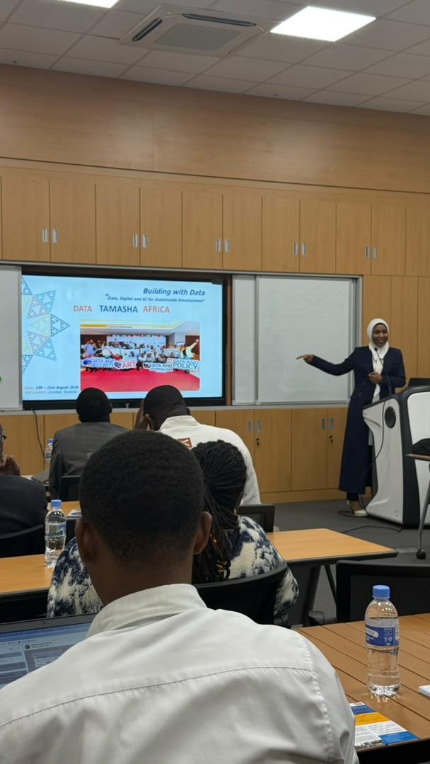TungaMahadia's tweet photo. Proud to share dLab’s approach to Closing the Data Skills Gap in Africa at the @WIPO Regional Conference in Kigali. 

Next stop: Data Tamasha Africa in Zanzibar. Join us! @dLabTz #DataTamashaAfrica26 https://t.co/l398Ezt8ku