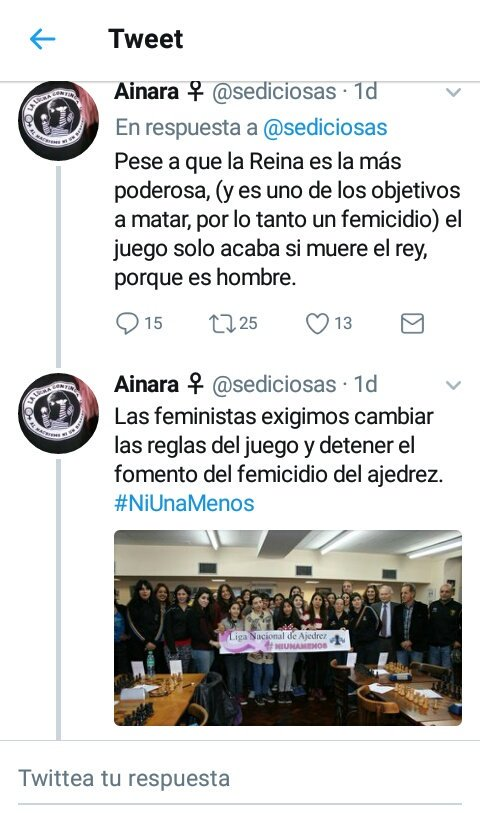 UnamunoAgain's tweet photo. “El ajedrez es un juego machista” https://t.co/kAprZOfMLU