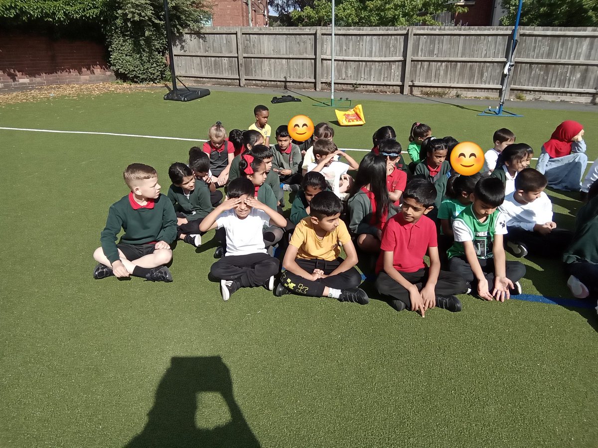 MrsThomas21's tweet photo. 2T are practising our sports event this morning. We are sat beautifully in our sports teams. https://t.co/bIhkaZoyF8