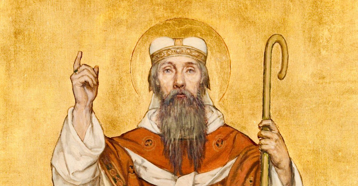 CharlesTingler's tweet photo. St. Boniface, pray for us! https://t.co/71pDQCkJ86
