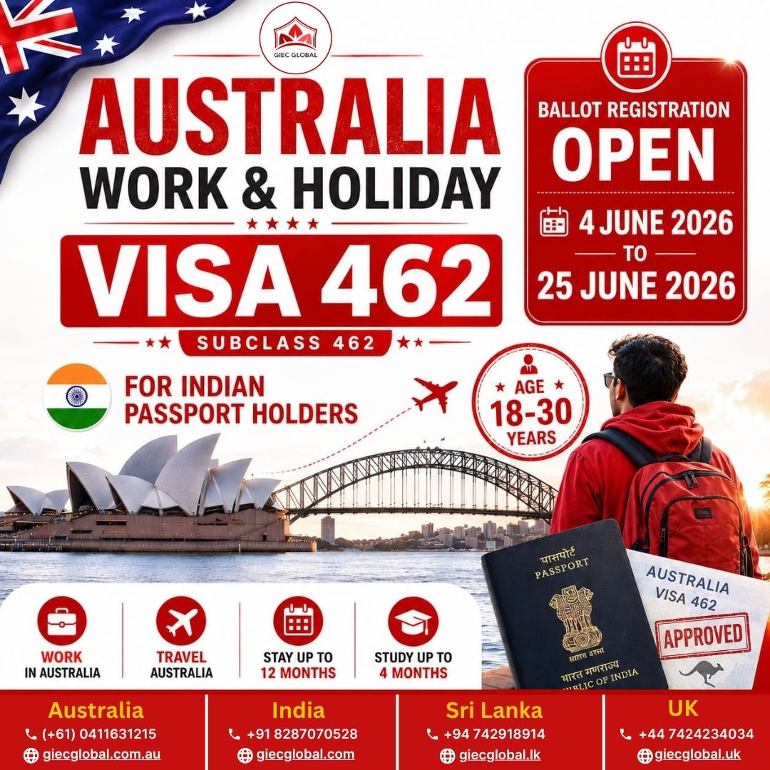 Giecglobal_'s tweet photo. Australia Ballot Visa 2026 – Your Opportunity to Live in Australia!
👉 Take the first step towards your Australian dream today!
🌐https://t.co/uZ5Bc4QUvr
#AustraliaBallotVisa #AustraliaVisa2026 #AustraliaMigration #LiveInAustralia #VisaConsultant #GIECGlobal https://t.co/QJT0aM24Uz