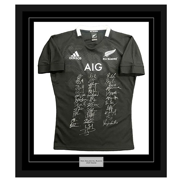 ラグビーニュージーランド代表2020オールブラックス 🇳🇿直筆サイン